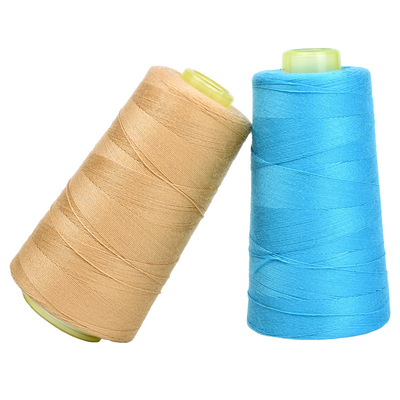 สี 100% โพลีเอสเตอร์ สายเย็บ งานอาชีพและความเข้าใจ สายเย็บผ้า 40/2