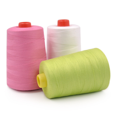 ในสต็อค สายพอลิเอสเตอร์ Hilos De Coser สีแข็ง สับ 100% สายพอลิเอสเตอร์ สายเย็บพอลิเอสเตอร์ 40/2