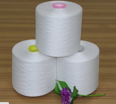 40/2 สายพอลิเอสเตอร์ สปันเพิร์จ สายพอลิเอสเตอร์ สีขาว