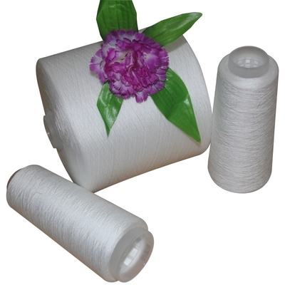 20s, 20/2 20/3 20/4 20/6 สีขาวสด 100% สปูนพอลิเอสเตอร์