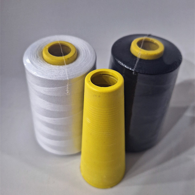 ขายปลีก 100% สปันพอลิเอสเตอร์เส้นเย็บ 40/2 3000yds สายเย็บโดยตรงจากโรงงาน