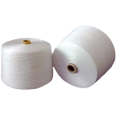 ขายร้อน 40/2 40s/3 ขาวสด 100% โพลิเอสเตอร์แหวน สปัน สายเย็บราคาโรงงาน