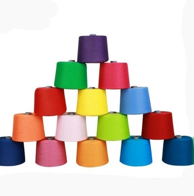 สายพอลิเอสเตอร์แหวนสปัน 100% สี 40/2 40/3
