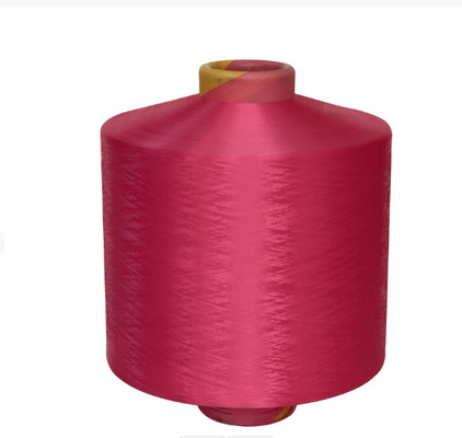 สี 150D/48F NIM DTY สายพอลิเอสเตอร์สําหรับผ้า