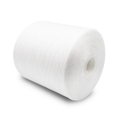ขายร้อน สีขาวดิบ 40s/2, 20/2, 30/2 50/2 100% สปันพอลิเอสเตอร์เย็บเส้น