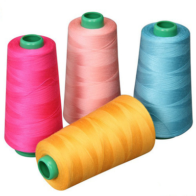 100% โพลิเอสเตอร์ สายเย็บ Poly Poly Core Spun Thread ราคา 40/2