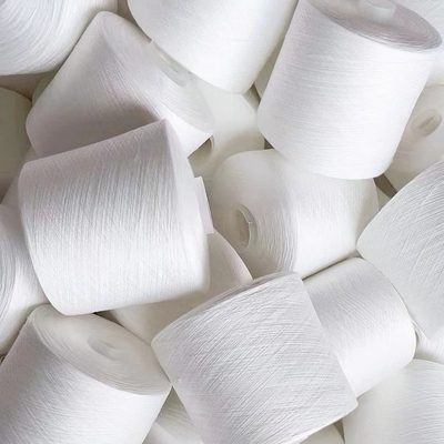 40/2, 50/2, 60/2 โพลีเอสเตอร์โครงการ single twist สปันยาง, โพลีเอสเตอร์เย็บยางไม่แตกปลาย