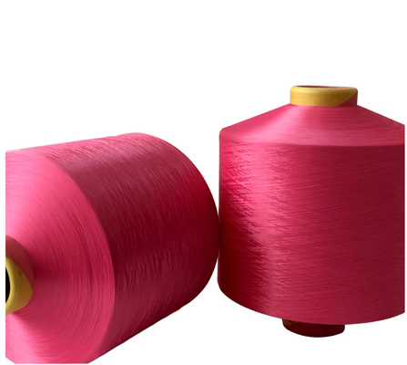 สี 150D/48F DTY สายพอลิเอสเตอร์สําหรับการผูก