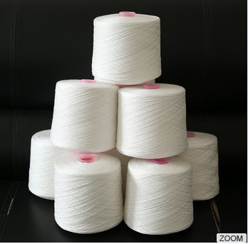 42/2 100% Yizheng โพลีเอสเตอร์ สปันยางสําหรับเส้นเย็บ