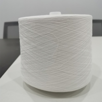 เส้นด้ายโพลีเอสเตอร์ 100% แบบ Full dull / Semi dull Ring Spun สีขาวดิบ เบอร์ 40/2, 40/3, 42/2