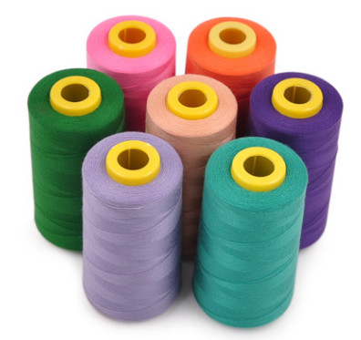60/2, 60/3 สี 100 สปัน พอลิเอสเตอร์ ผ้าเย็บ สายที่มีคุณภาพสูง