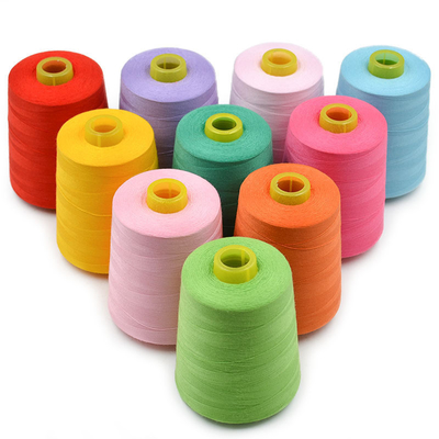 สีหลากหลาย สายพอลิเอสเตอร์ สายพอลิเอสเตอร์ สายเย็บ 402