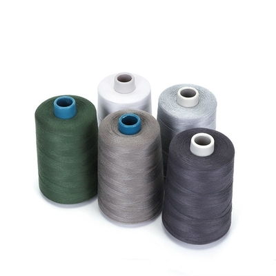 โรงงาน ขายส่งยอดขาย 5000 หลา สีดํา โพลิเอสเตอร์ สายเย็บ สายสําหรับเย็บ