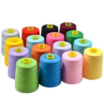 สายเย็บหลายสี สายเย็บพอลิเอสเตอร์ สายเย็บพอลิเอสเตอร์ขายส่ง สายเย็บสําหรับเสื้อผ้า