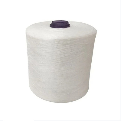 30s/2, 30s/3, 30s/1 สีขาวสด 100% โพลิเอสเตอร์ แหวน สปันยางสําหรับการเย็บ