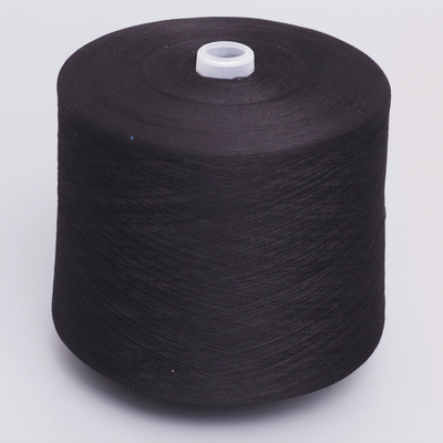 ผู้ผลิต สีดําขาว 402 403 100% สายพอลิเอสเตอร์สําหรับการเย็บ