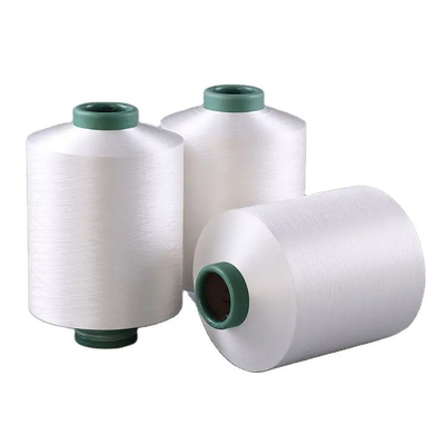 สายใยโพลีเอสเตอร์ 100% สีขาวครึ่งเบา NIM 150d/48f สําหรับการผูก