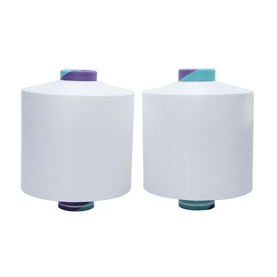 สายใยโพลีเอสเตอร์ 100% สีขาวครึ่งเบา NIM 150d/48f สําหรับการผูก
