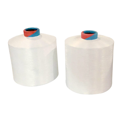 สายใยโพลีเอสเตอร์ 100% สีขาวครึ่งเบา NIM 150d/48f สําหรับการผูก