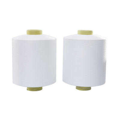 100D/36F สีขาวสด 100% สายพอลิเอสเตอร์ สายใยผ้าผ้าผ้าผ้าผ้าถุงมือ 150D/48F