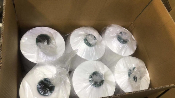 150/48 300/96 NIM สีขาวสด 100% โพลิเอสเตอร์ DTY