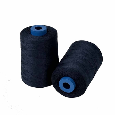 โพลิเอสเตอร์ Thread ผู้ผลิต 402 502 202 100% โพลิเอสเตอร์ Industrial Sewing Thread สําหรับกางเกงยีนส์