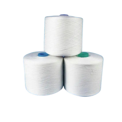 20S/2 20S/3 40S/2 สีขาวดิบ 100% โพลีเอสเตอร์ สปันด์ไนท์