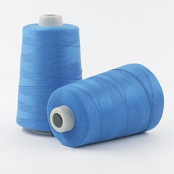 สินค้ายอดขายคุณภาพสูง สายเย็บราคาถูก 50/2 40/2 100 สายพอลิเอสเตอร์สําหรับเย็บ