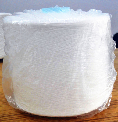 ความดื้อรั้นสูง 62 / 3Semi เส้นด้ายหมองคล้ำ Z Twist การหดตัวต่ำสำหรับการตัดเย็บ