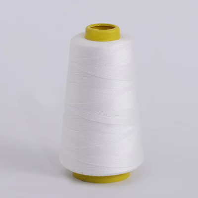 ขายปลีก 40/2 40/3 100% สปูนพอลิเอสเตอร์ยางพอลิเอสเตอร์สเตปล ไฟเบอร์สียางสําหรับเส้น