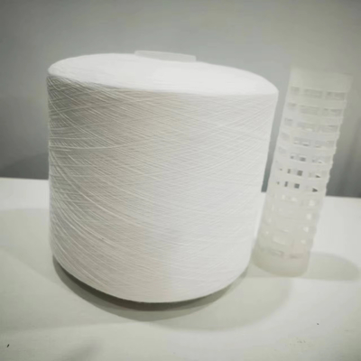60/2 60/3 60s สีออปติก ขาวสด ขาว 100% โพลิเอสเตอร์ สปันยางสําหรับเส้นเย็บ