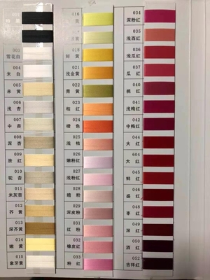 สี 150D/48F DTY สายพอลิเอสเตอร์สําหรับผ้าเข็ม