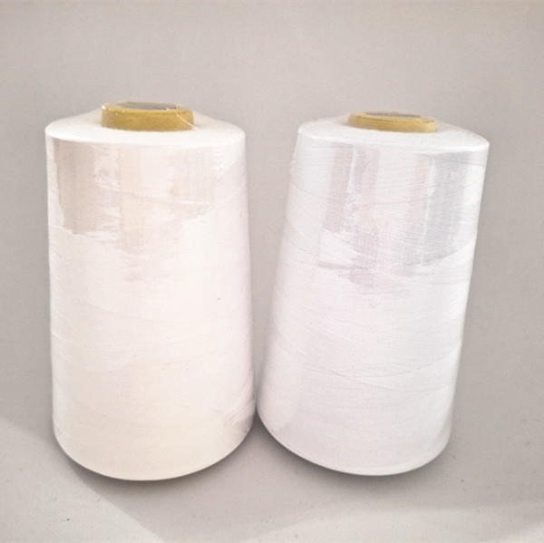 สี ขาว 40/2 สาย ผ้า โพลีเอสเตอร์