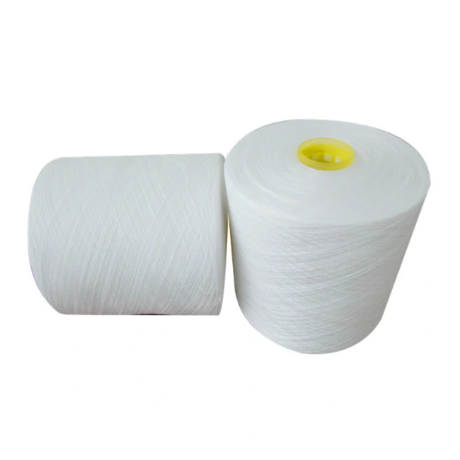 40/2, 50/2, 60/2 โพลีเอสเตอร์โครงการ single twist สปันยาง, โพลีเอสเตอร์เย็บยางไม่แตกปลาย