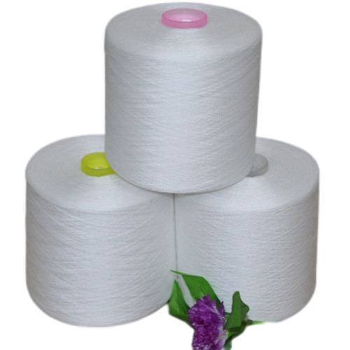 40/2 40/3 42/2 สายสีขาวดิบ 100% สายพอลิเอสเตอร์