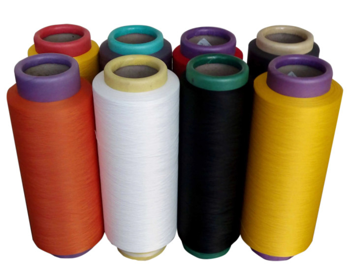 สีดําสี 300D 100% สายพอลิเอสเตอร์ สายผูกผ้า